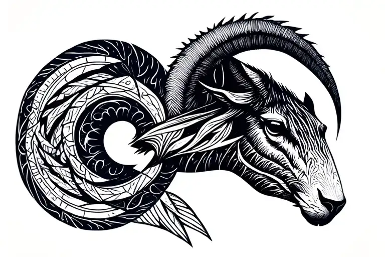 Capricorn Zodiac Signs Merged