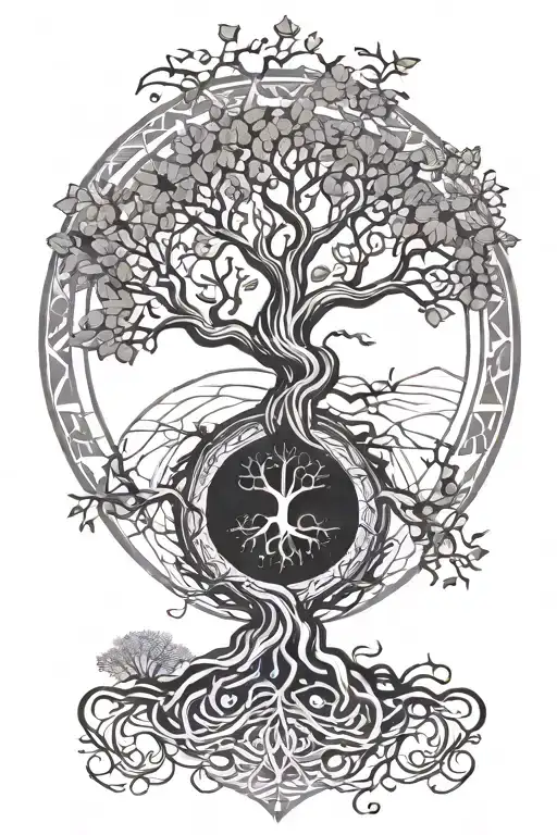 Tree Of Life Intertwined