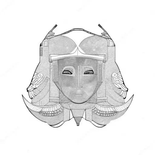 Astronaut Palestine Pattern Wings Ancient Egypt