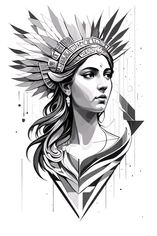 Goddess Hera Straight On