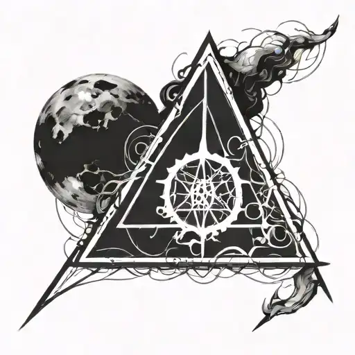 Deathly Hallows Symbol Electrical