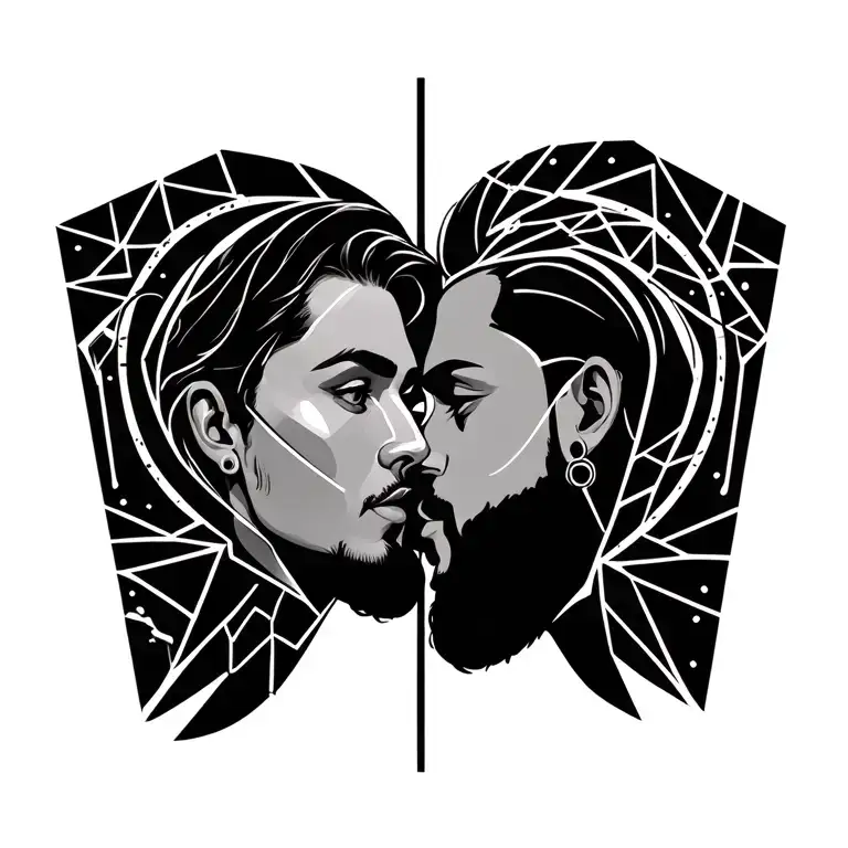 Couple Tattoo With Names Forever & Always