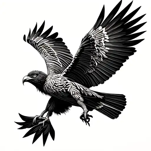 British Red Kite Bird