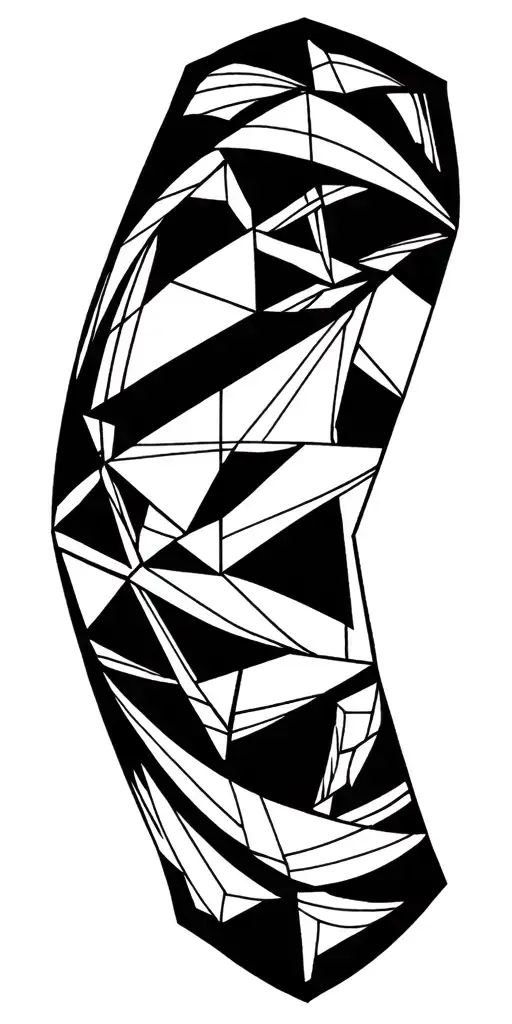 Persian Geometric Pattern Space Surrounded