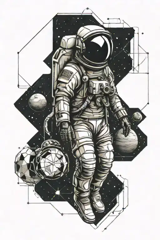 Space Planets Astronaut