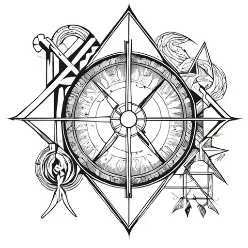 Sic Parvis Magna Written Ins Surrounded