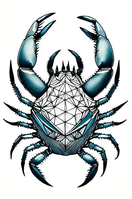 Sacred Geometry Crab