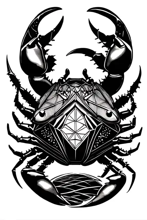 Sacred Geometry Crab