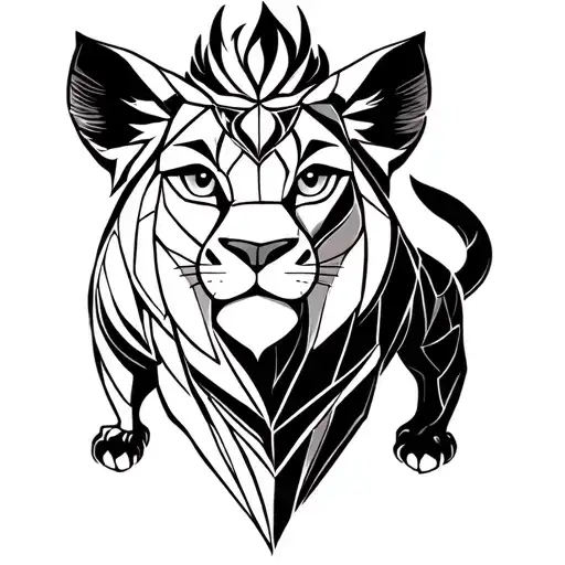 Nala From The Lion King And Mooshu From Mulan