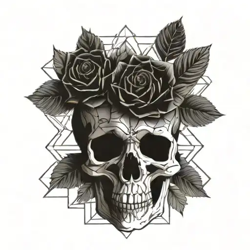 Skull And Roses