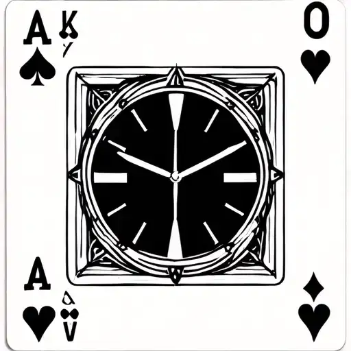 Playing Card Clock