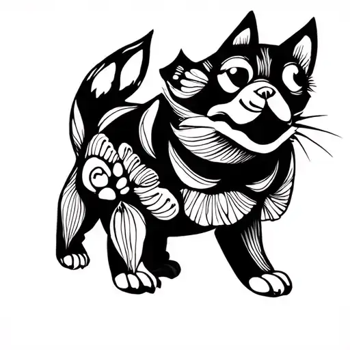 Paws In Walking Motion Stays