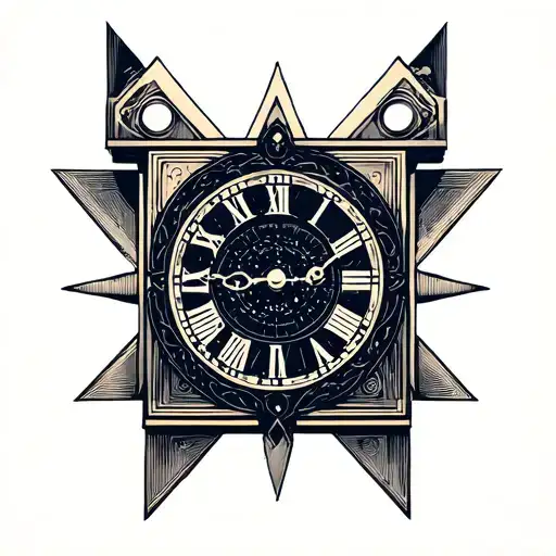 An Old Clock