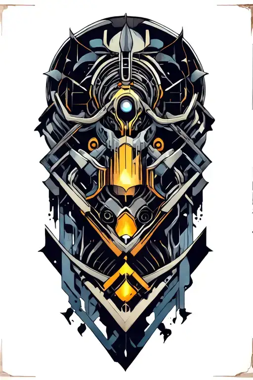 Biomechanical Tatto Vi Arcane League