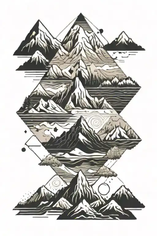 Mountains With Upleasant Wether