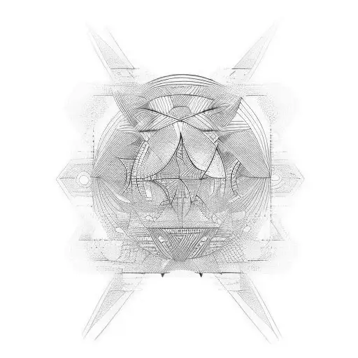 Abstract Lines Different Lengths And Widths