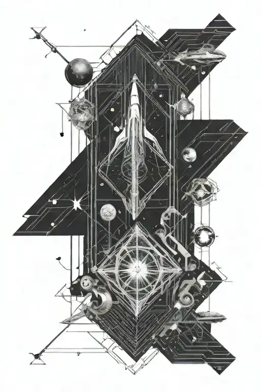 Travel Brochure Poster Advertising A Vacation To Alpha Centauri In The Future In A Rectangular Frame