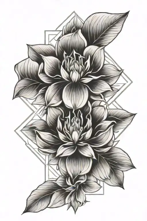 Really Long Fineline One Magnolia Surrounded Finelines