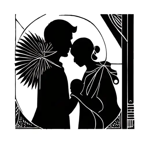 Family Tattoo Design Mother Father And Son