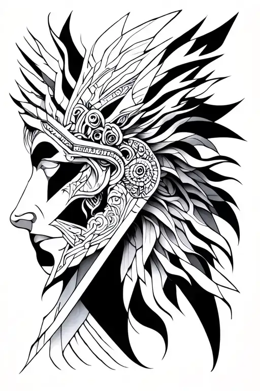 Creative Mythology Gods Grey And Black