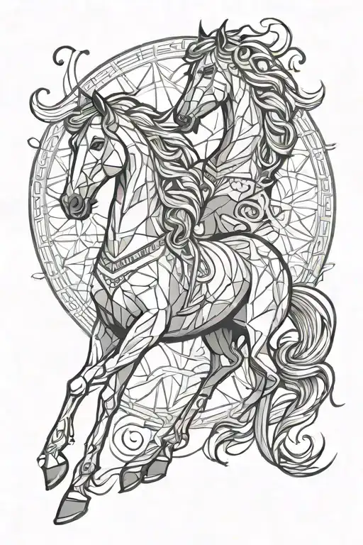 Tattoo Design Gemini Caregiver Tattoo Artist Year Of The Horse Business Minded