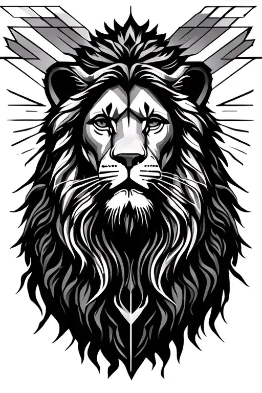 Lion And Jesus Christ