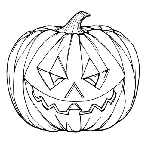 A Jack-o-lantern