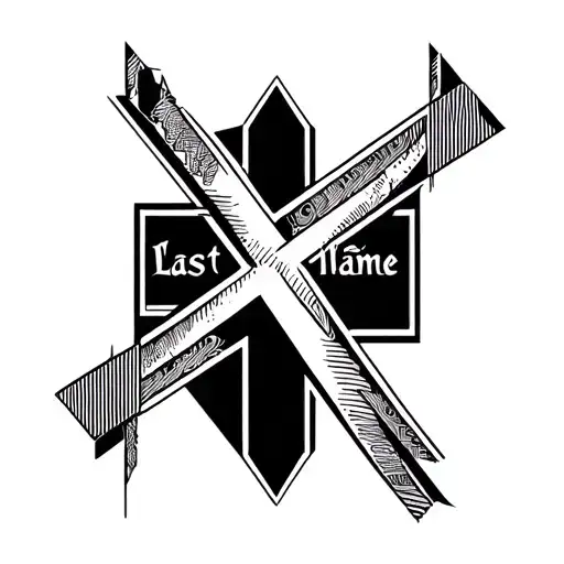 Cross With Last Name Incorporated