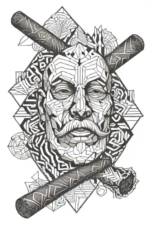 Cover Smoking A Cigar