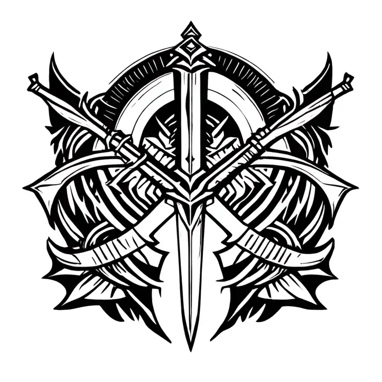 Sword & Loyalty Symbol Made