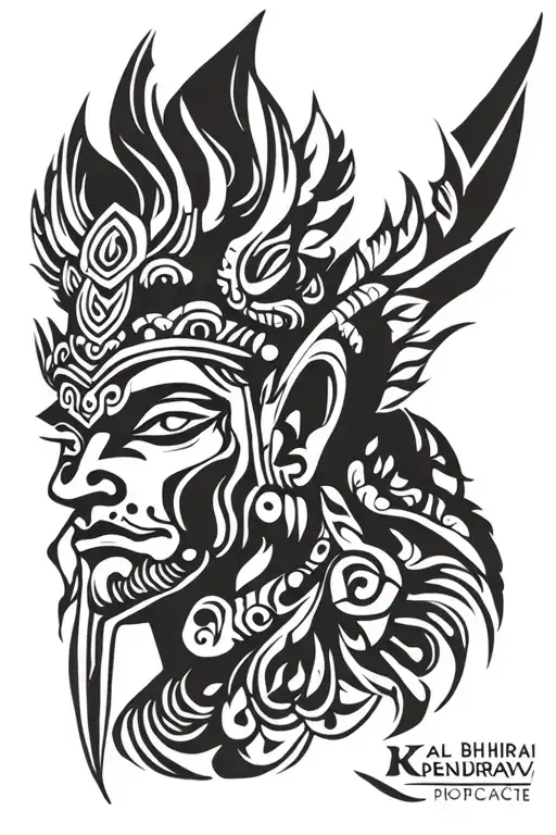 Kal Bhairav God Of Nepal