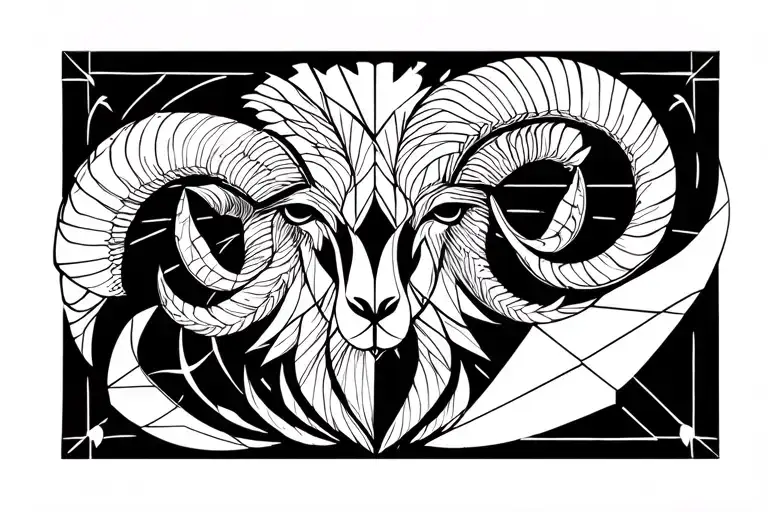 Aries And Gemini Zodiac Sign Intertwined