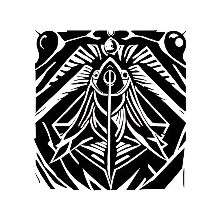 Jesus Fish 98 Tattoo Design