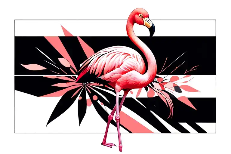Flamingo Standing