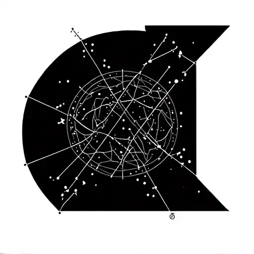 Combination Of Cancer Constellation And Aquarius Constellation