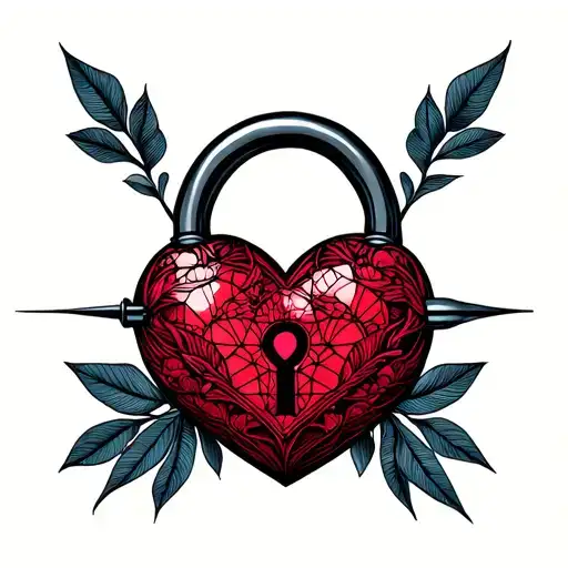 Casandra With Heart Shaped Lock