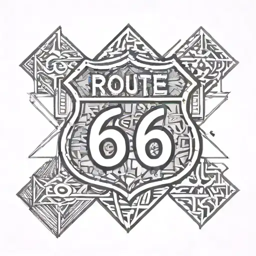Route 66 Sign