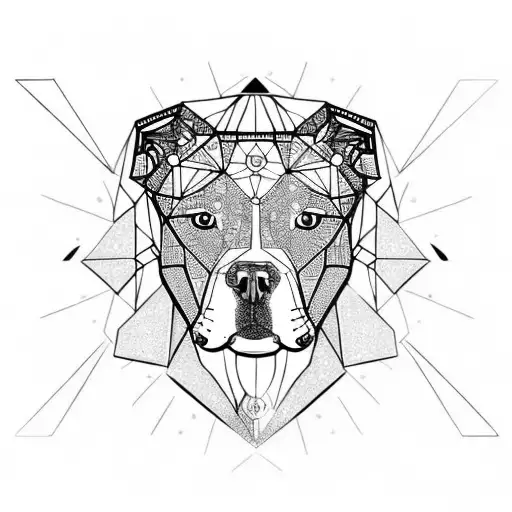 Pitbull With Quartz Crystals