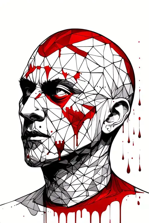 Hannibal Lecter Full Body Blood Dripping