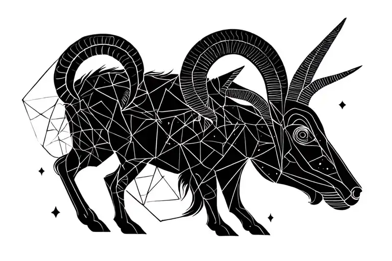 Capricorn Merging Aries Constellation