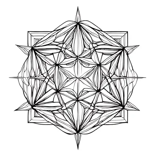 Ornamental Metatrons Cube