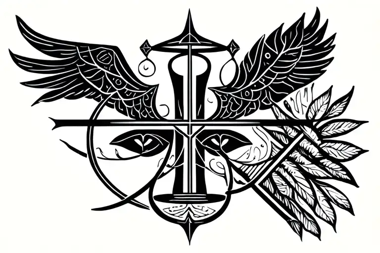 Libra And Virgo Symbol