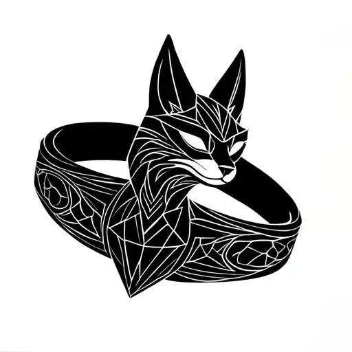 Bracelet Kitsune Mask