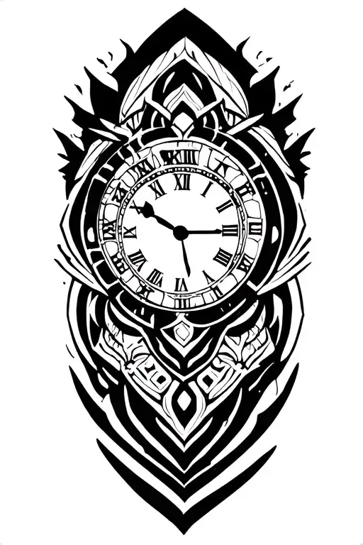 Trenton Trevor Rylee Clock Tribal