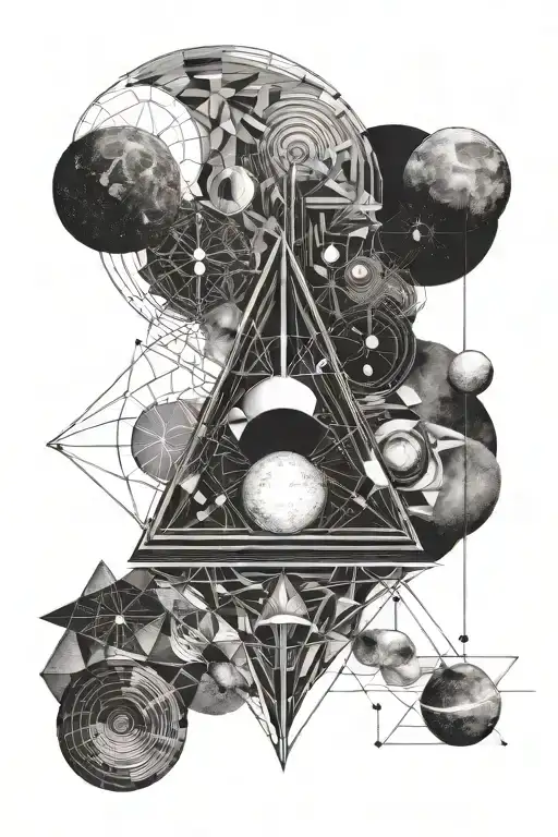 Light And Dark Side Of The Moon