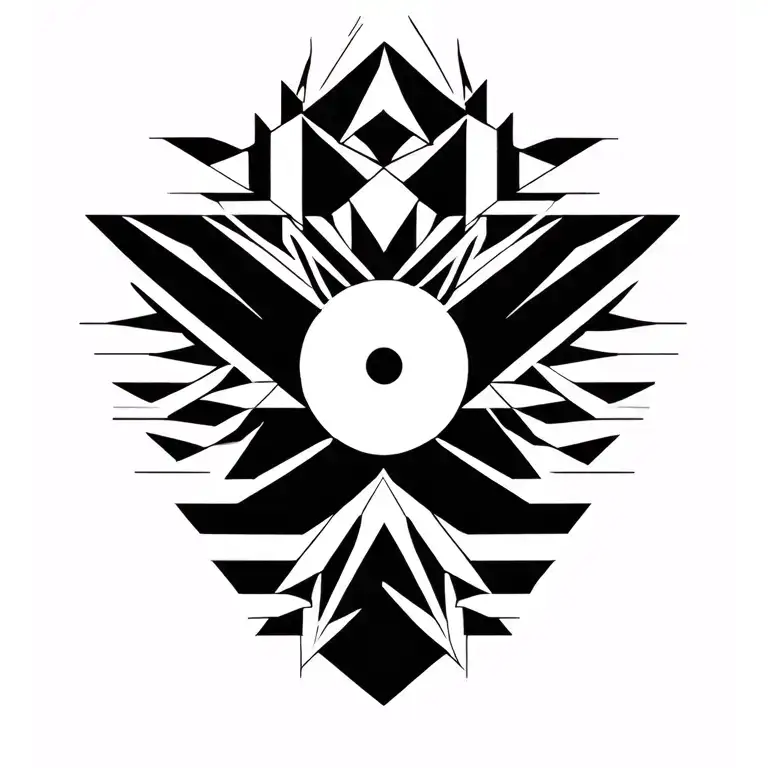 Geometric Shape Which Passes From Front Of Shoulder To Be Behind The Collarbone