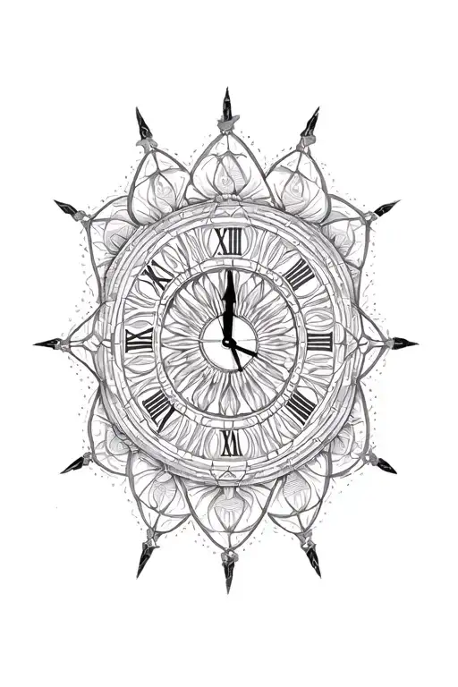 Repeating Fractal Clock