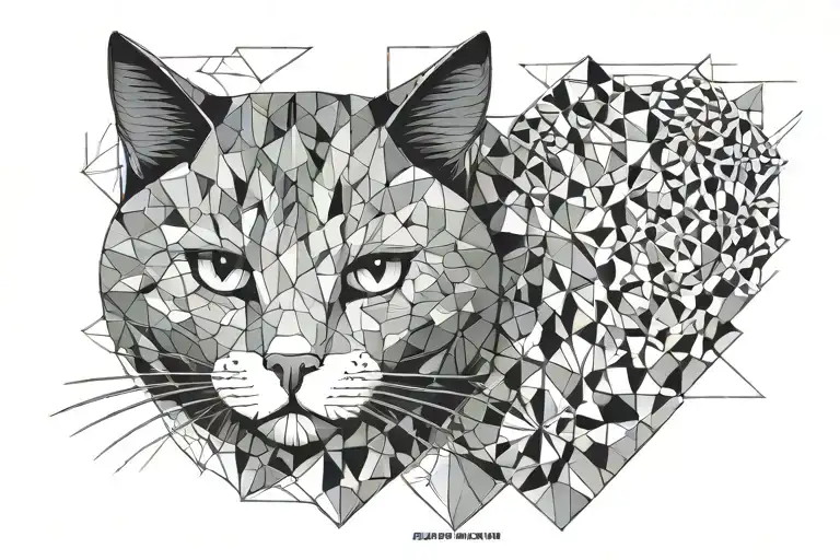 British Short Hair Cat Playing