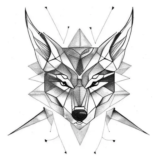 Sagittarius And Wolf