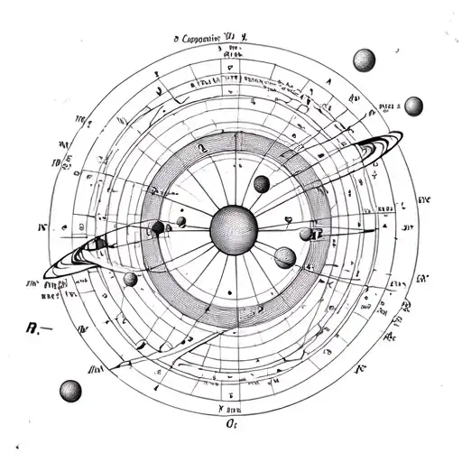 Diagram Of The Heliocentric Model Of The Solar System By Copernicus